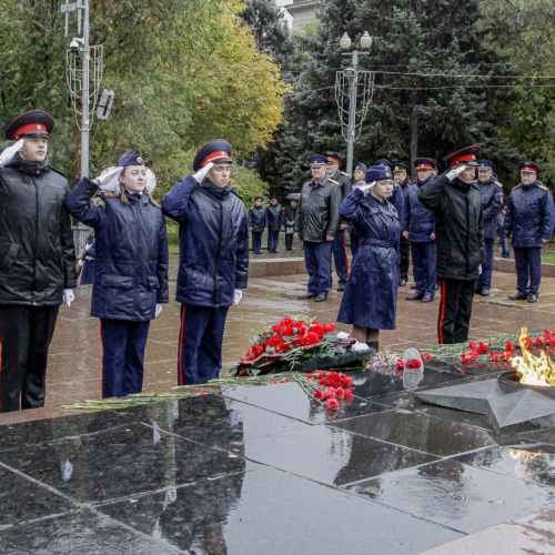 В Волгограде состоялось открытие V Слёта кадет Следственного комитета Российской Федерации